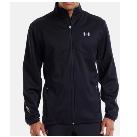 men's under armour ua coldgear infrared storm run jacket